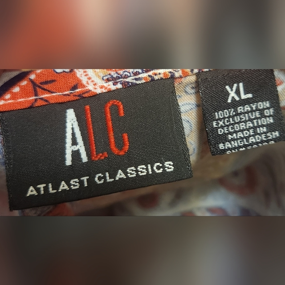 ALC‎ At Last Classics XL Colorful Paisely Sleeveless Tank Top - Picture 6 of 7